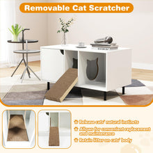 Load image into Gallery viewer, Wooden Cat Litter Box Enclosure
