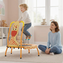 Load image into Gallery viewer, Cute Children Exercise Rebounder with Foam Handle and Padded Safety Cover
