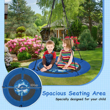 Load image into Gallery viewer, Kids Nest Swing with Height Adjustable Hanging Ropes
