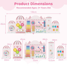 Load image into Gallery viewer, Activity Wall Busy Board Panels 11 in 1 Wooden Sensory Wall Toy

