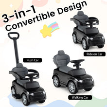 Load image into Gallery viewer, 3-in-1 Push Car for Toddlers with Removable Handle Licensed Land Rover Discovery
