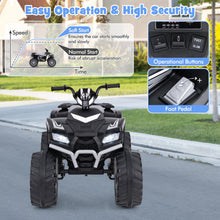 Load image into Gallery viewer, Kids Electric Quad Bike, 24V Battery Powered Toy Car
