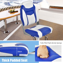 Load image into Gallery viewer, Folding Boat Seat with High-density Sponge
