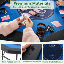 Load image into Gallery viewer, 1.3M/48 Inches Foldable Poker Table

