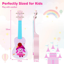 Load image into Gallery viewer, Toddler Ukulele with 4 Nylon Strings and 12 Frets
