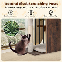 Load image into Gallery viewer, 112 CM Tall Modern Cat Tree for Indoor Cats
