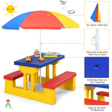Load image into Gallery viewer, Garden Bench Set with Detachable Parasol
