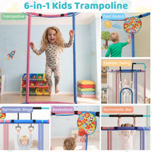 Load image into Gallery viewer, 5FT Kids Trampoline, 6 in 1 Toddler Trampolines
