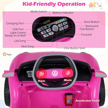 Load image into Gallery viewer, 12V Kids Ride on Car, Licensed Volkswagen Electric Vehicle with Remote
