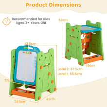Load image into Gallery viewer, 3 in 1 Kids Art Easel, Double Sided Drawing Board
