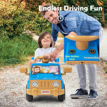 Load image into Gallery viewer, Kids Ride on Car, 6V Battery Powered Toy Car with Sound Effects
