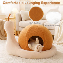 Load image into Gallery viewer, Cat House, 2-in-1 Cats Cave Bed with Removable Washable Cushion
