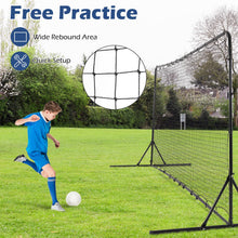 Load image into Gallery viewer, 12 x 6FT Portable Soccer Trainer Equipment with Carrying Bag
