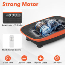 Load image into Gallery viewer, Vibration Plate Exercise Machine, Mini Shake Plate | 10 Speed Intensities, Clear LED Display, Remote Control
