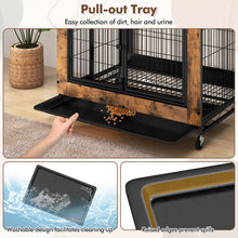 Load image into Gallery viewer, Dog Crate Furniture with Storage Shelves
