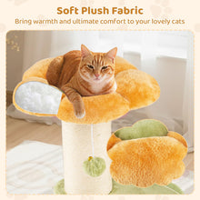 Load image into Gallery viewer, Cute Flower-Themed Kitten Activity Center for Indoor Cats
