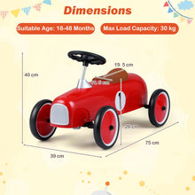 Load image into Gallery viewer, Ride on Car, Toddler Foot to Floor Sliding Walker with 50¡ã Safety Angle Limit
