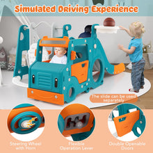 Load image into Gallery viewer, Toddler Slide and Swing Set, 5-in-1 Kids Slide
