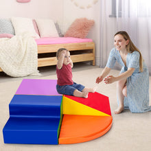 Load image into Gallery viewer, 4 Pieces Climb and Crawl Foam Play Set for Toddlers Preschoolers
