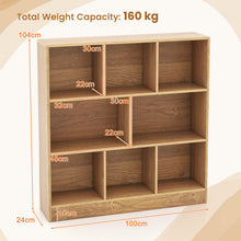 Load image into Gallery viewer, 3-Tier Children Bookshelf with 2 Anti-Tipping Kits
