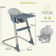 Load image into Gallery viewer, High Chair for Babies and Toddlers, Baby Highchair

