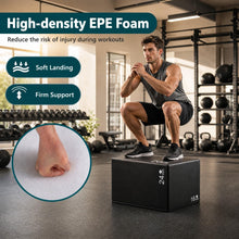Load image into Gallery viewer, Heavy Duty Foam Jumping Box with 3 Heights and Easy-to-Clean PU Cover
