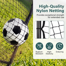 Load image into Gallery viewer, Foldable Football Rebounder Net, Football Training Net with Metal Frame
