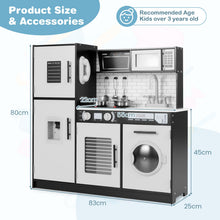 Load image into Gallery viewer, Play Kitchen Toy Set with Oven and Washing Machine for Aged 3+ Years Old
