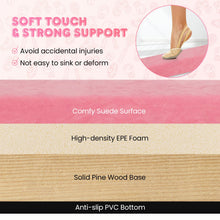 Load image into Gallery viewer, 270CM Folding Balance Beam with Solid Wood Base and Anti-slip Bottom
