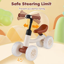 Load image into Gallery viewer, Baby Balance Bike, 4 Colorful Lighting Wheels Toddler Bikes with Adjustable Handlebar &amp; Seat
