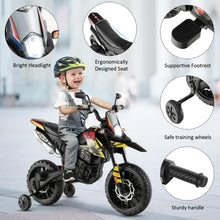 Load image into Gallery viewer, Kids Electric Motorbike, 12V Aprilia Licensed Battery Powered Ride on Motorcycle
