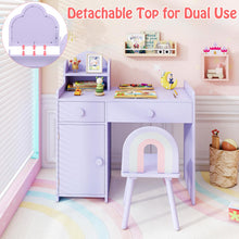 Load image into Gallery viewer, Kids Vanity Table and Chair Set
