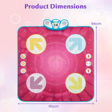 Load image into Gallery viewer, Fun Dance Mat with 8 Background Music and Adjustable Volume for Kids
