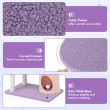 Load image into Gallery viewer, Cat Tree &amp; Tower, Modern cat Condo with Scratching Posts &amp; Hammock - 167cm Tall
