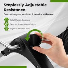Load image into Gallery viewer, Under Desk Exercise Bike Pedal Exerciser with LCD Display for Legs and Arms Workout
