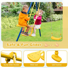 Load image into Gallery viewer, Kids Metal Swing A-Frame with Swings
