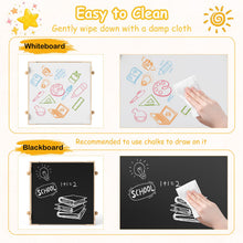 Load image into Gallery viewer, Kids Table and Chairs 4 in 1 Wooden Activity Desk Set (Bear Shape)
