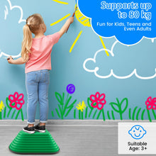 Load image into Gallery viewer, Stepping Stones for Kids, Toddler Balance Stone with Non-Slip Edge( 11 Pcs: 42 x 40 x 20cm )
