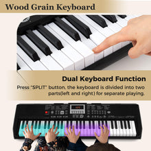 Load image into Gallery viewer, 61 Key Keyboard Piano, Portable Digital Piano with 200 Rhythms

