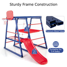 Load image into Gallery viewer, 7 in 1 Kids  Heavy Duty Metal Toddler Climber Set
