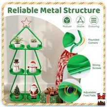 Load image into Gallery viewer, Christmas Plant Stand 3-Tier Tree-Shaped Side Table
