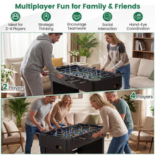 Load image into Gallery viewer, 119 CM Competition Full Size Soccer Game Table with 22 Players
