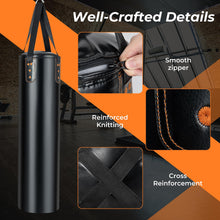 Load image into Gallery viewer, Unfilled Heavy Boxing Bag Set with 12OZ Gloves
