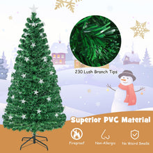 Load image into Gallery viewer, 5 FT/6 FT Fiber Optic Artificial Christmas Tree
