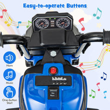 Load image into Gallery viewer, Kids Electric Motorbike, 6V Toddler Ride on Motorcycle with 2/3-Wheel Modes
