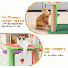 Load image into Gallery viewer, Cat Tree, Multi-Level Cat Tower with Sisal Scratching Posts
