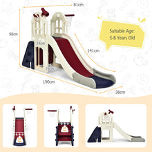 Load image into Gallery viewer, 6-In-1 Toddler Climber Slide Playset
