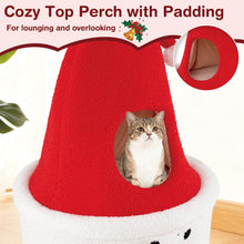 Load image into Gallery viewer, Christmas Multi-Level Kitten Activity Center for Indoor Cats
