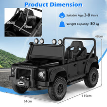 Load image into Gallery viewer, 12V Kids Ride on Car  Land Rover Licensed Electric Cars with Remote Control
