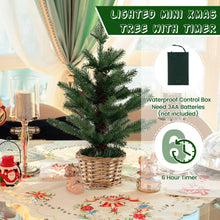 Load image into Gallery viewer, Pre-lit Artificial Mini Christmas Tree with 96 Branch Tips

